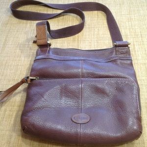 Fossil Morgan crossbody brown handbag
